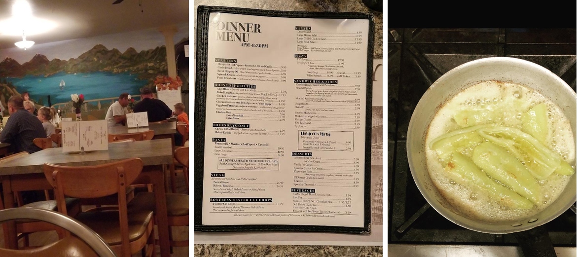 White Rose Spaghetti House Menu